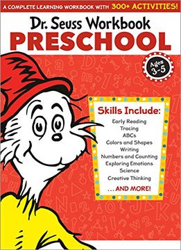portada Dr. Seuss Workbook: Preschool: 300+ fun Activities With Stickers and More! (Alphabet, Abcs, Tracing, Early Reading, Colors and Shapes, Numbers,. Emotions, Science) (Dr. Seuss Workbooks) 