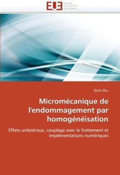 portada Micromecanique de L'Endommagement Par Homogeneisation