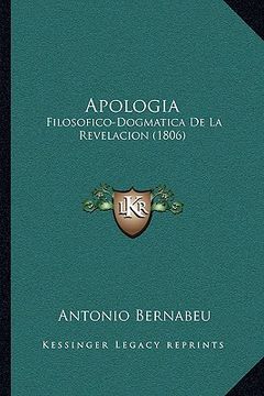 portada apologia: filosofico-dogmatica de la revelacion (1806)