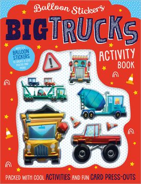 portada Big Trucks Activity Book (in English)