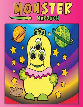 portada Monster Malbuch: Aktivitätsbuch für Kinder (en Alemán)
