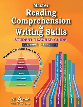 portada Master Reading Comprehension & Writing Skills: Volume 1, Year 3 - 4 (en Inglés)