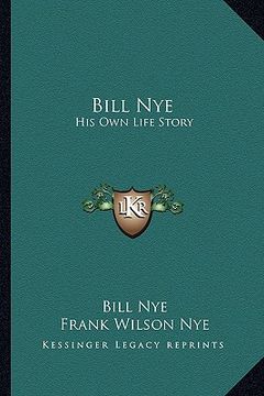 portada bill nye: his own life story (in English)