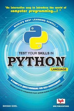 portada Test Your Skills in Python Language (en Inglés)