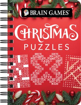 portada Brain Games - To Go - Christmas Puzzles (en Inglés)