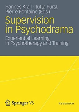 portada supervision in psychodrama: experiential learning in psychotherapy and training (in English)