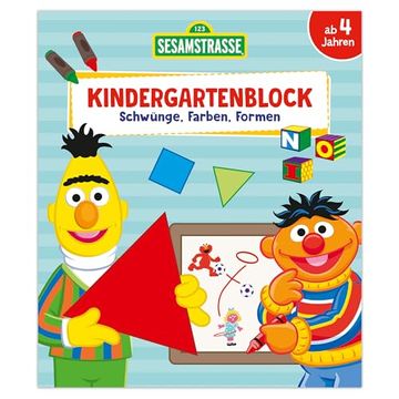 portada Sesamstra? E Kindergartenblock - Schw? Nge, Farben, Formen (en Alemán)