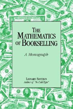 portada the mathematics of bookselling: a monograph