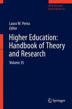 portada Higher Education: Handbook of Theory and Research: Volume 35 (en Inglés)