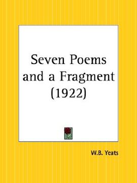 portada seven poems and a fragment (en Inglés)