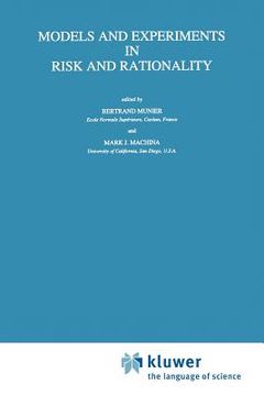 portada models and experiments in risk and rationality