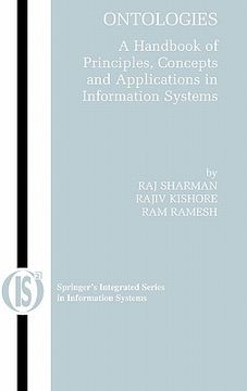 portada ontologies: a handbook of principles, concepts and applications in information systems (en Inglés)
