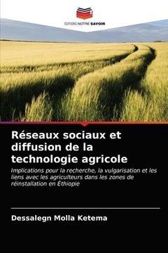 portada Réseaux sociaux et diffusion de la technologie agricole (en Francés)