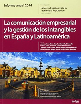 portada La Comunicacion Empresarial y la Gestion de los Intangibles en España y Latinoamerica (in Spanish)