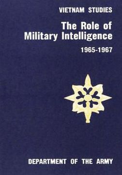 portada The Role of Military Intelligence, 1965-1967 (en Inglés)