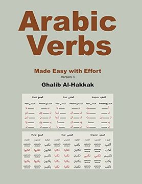 portada Arabic Verbs Made Easy With Effort: Tables, Exercises, Correction, With Online Recordings (en Inglés)