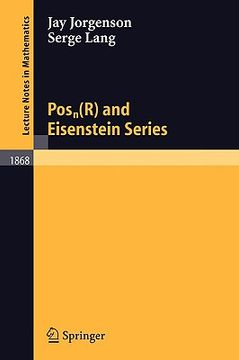 portada posn(r) and eisenstein series (en Inglés)