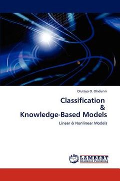 portada classification & knowledge-based models (en Inglés)