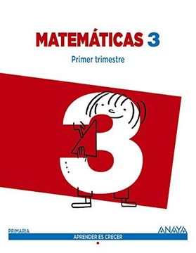 portada Matemáticas 3 (Aprender es crecer)