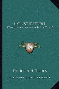 portada constipation: what is it and what is its cure?