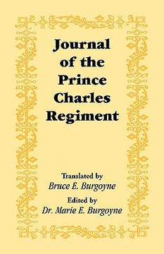 portada journal of the prince charles regiment (en Inglés)