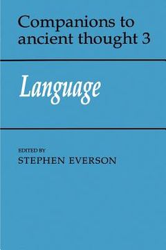 portada Language Paperback (Companions to Ancient Thought) (en Inglés)