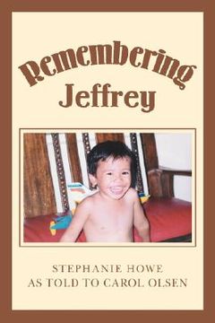 portada remembering jeffrey (en Inglés)