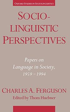 portada Sociolinguistic Perspectives: Papers on Language in Society, 1959-1994 (Oxford Studies in Sociolinguistics) (in English)