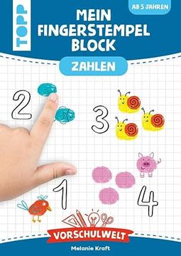 portada Vorschulwelt - Mein Fingerstempelblock Zahlen (en Alemán)
