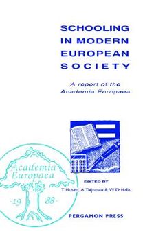 portada schooling in modern european society: a report of the academia europaea (en Inglés)