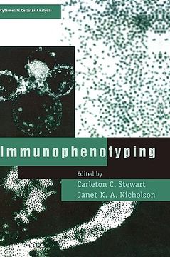 portada immunophenotyping (en Inglés)