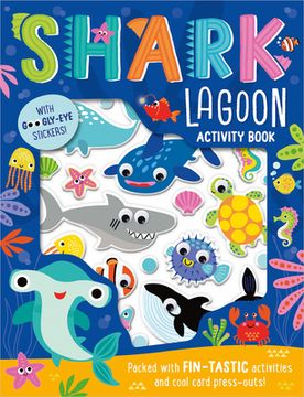 portada Shark Lagoon Activity Book (en Inglés)