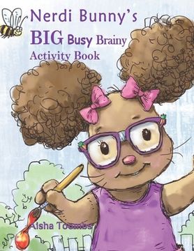 portada Nerdi Bunny's BIG Busy Brainy Activity Book (en Inglés)