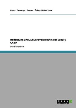 portada Bedeutung und Zukunft von RFID in der Supply Chain (German Edition)