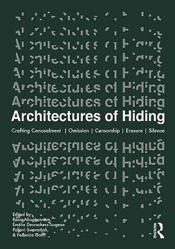portada Architectures of Hiding (en Inglés)