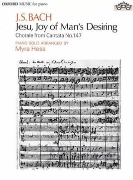 portada Jesu, joy of Man's Desiring: Piano Solo (en Inglés)