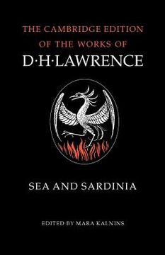 portada Sea and Sardinia Paperback (The Cambridge Edition of the Works of d. H. Lawrence) (in English)