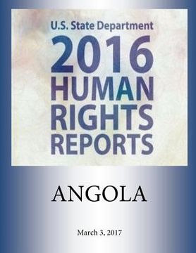 portada ANGOLA 2016 HUMAN RIGHTS Report (en Inglés)