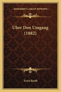 portada Uber Den Umgang (1882) (en Alemán)