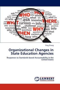portada organizational changes in state education agencies (en Inglés)