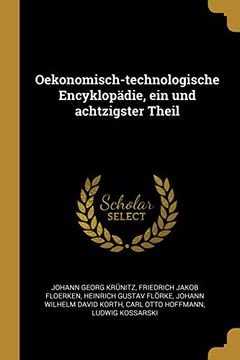 portada Oekonomisch-Technologische Encyklopädie, Ein Und Achtzigster Theil (en Alemán)