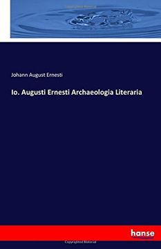 portada Io. Augusti Ernesti Archaeologia Literaria