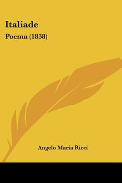 portada italiade: poema (1838) (en Inglés)