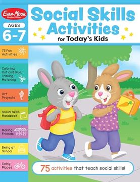 portada Social Skills Activities for Today's Kids, Ages 6 - 7 Workbook (en Inglés)