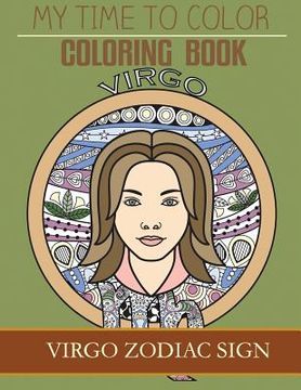portada Virgo Zodiac Sign - Adult Coloring Book (en Inglés)