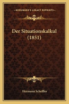 portada Der Situationskalkul (1851) (en Alemán)