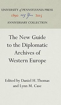 portada The new Guide to the Diplomatic Archives of Western Europe (in English)
