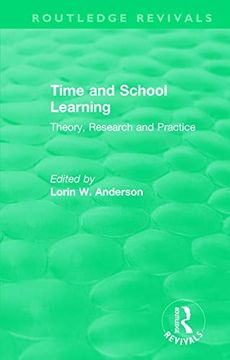 portada Time and School Learning (1984): Theory, Research and Practice