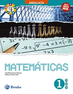 portada Matemáticas 1 eso