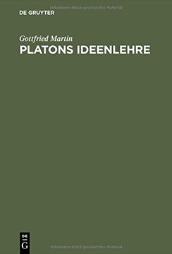 portada Platons Ideenlehre (German Edition)